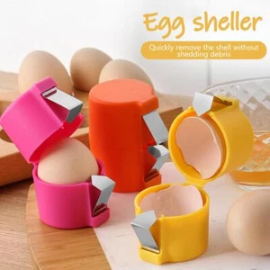 Egg Cracker Separator Handheld Egg Openers Breaker Kitchen Gadget Tools US - Picture 1 of 14