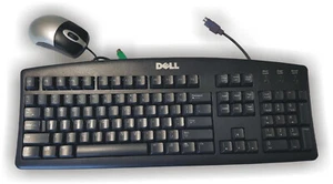 PS/2 Keyboard Mouse Combo - Sturdy -Excellent Pre-Owned-Help Save Your USB Ports - Picture 1 of 4