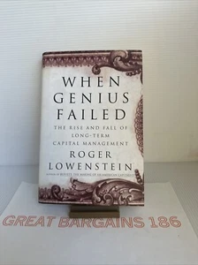 When Genius Failed: The Rise and Fall of Long-Term Capit - Very Good Cond. - Picture 1 of 9