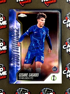 2024-25 TOPPS Chrome UCC - Cesare Casadei RC /10 Youthquake Rookie YQ-18 - Bild 1 von 6