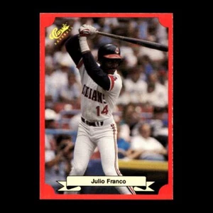 Julio Franco 1987 actualización clásica Cleveland Indians #187 R320G 85 - Imagen 1 de 2