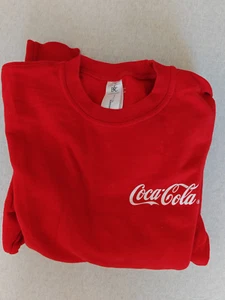 Coca Cola, Sweater Pullover, Größe: XL, Rot, Bio-Baumwolle, Print 100 %Cotton - Bild 1 von 1