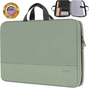 Laptop Sleeve 15.6 Inch, Slim Water Resistant Laptop Cover Case with Handle Comp - Picture 1 of 1