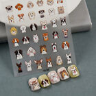 5D Embossed Nail Art Decals, Puppy Dog Nail Decals for Dog & Cat Lovers