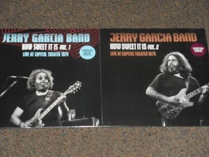JERRY GARCIA BAND lot 2x LP NEW SEALED how sweet it is vol 1 + 2 COLORED VINYL - Picture 1 of 5