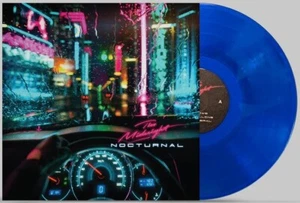 NEW The Midnight NOCTURNAL ( Self-Release LP BLUE GLASS VINYL ) KIDS TIMECOP - Picture 1 of 2