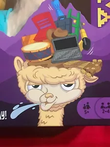 Hackin' Packin' Alpaca Kids Game with Spitting Alpaca and 16 Game pieces, NIP - Picture 1 of 10