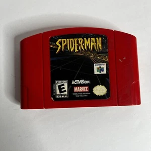 Spider-Man Nintendo 64 - AUTHENTIC - TESTED - Inspected & Cleaned - Picture 1 of 6
