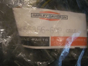 HARLEY PART #57015-74P & 56360-65P PLUS MISC. 7 MORE > CABLES* SOME RUST - Bild 1 von 6