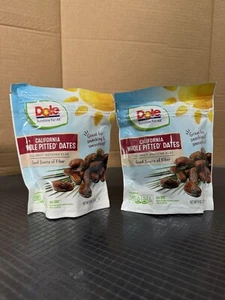 California Whole Pitted Dates (Pack of 2) 8 Ounce - Picture 1 of 3