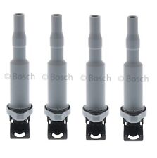 For BMW E82 F30 E90 E92 E93 330xi X3 X6 Set of 4 Bosch Direct Ignition Coils