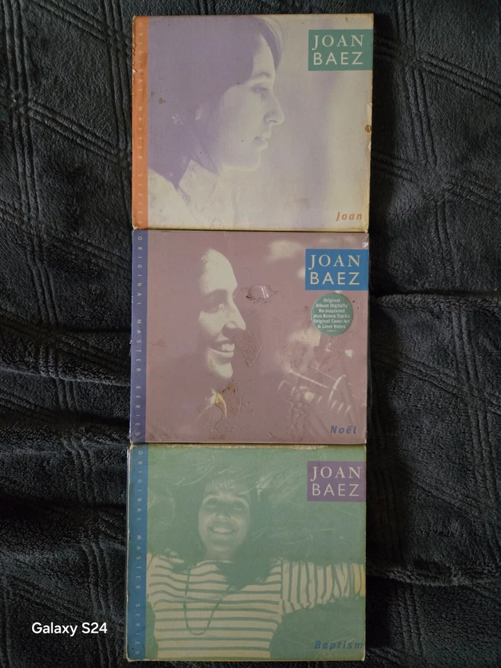 JOAN BAEZ TRILOGY-"JOAN,"NOEL"AND " BAPTISM"EXC CD'S/. 1966-1968. Foto 1 de 4