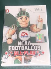 NCAA Football 09: All-Play (Nintendo Wii, 2008)Out of Print, Factory Sealed, NEW