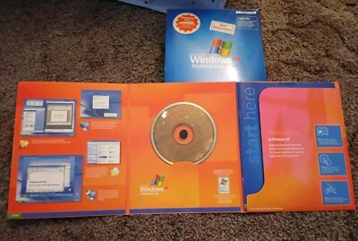 MICROSOFT WINDOWS XP PROFESSIONAL Big Box Upgrade version 2002 - Image 1 of 4