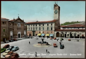 Postkarte MATELICA Piazza Enrico Mattei - alter Wohnraum - Brunnen - Bild 1 von 1
