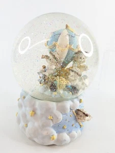 Westland Cherubs Dreamsicles FLYING LESSON Musical Snow Globe Fly Me to the Moon - Picture 1 of 7