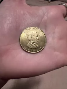 15TH PRESIDENT JAMES BUCHANAN TOKEN OLD BUCK 1857-1861 WAR 1812 - Picture 1 of 4