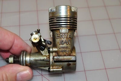 Enya .19 R/C ENGINE, parts or repair. - Image 1 of 4