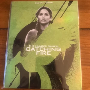 THE HUNGER GAMES: Catching Fire (Blu-Ray, Digital, 2022) with NEW RARE Slipcover - Picture 1 of 2