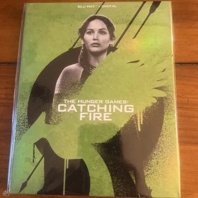 THE HUNGER GAMES: Catching Fire (Blu-Ray, Digital, 2022) with NEW RARE Slipcover - Image 1 of 2