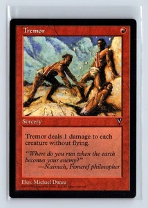 (2x) TREMOR – MTG Magic the Gathering Card – Visions – Common - Picture 1 of 6