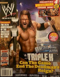 WWE Magazine March 2012 HHH Triple H - Bild 1 von 15