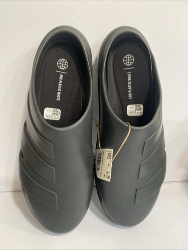 Adidas Adicane Zoccoli Slides Sandali Nero Carbonio Unisex M 11 con 12