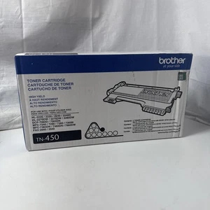 Brother TN-450 Cartuccia toner nero ad alta resa sigillata - Foto 1 di 3