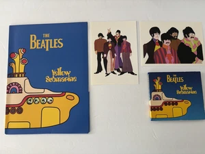 Beatles Yellow Submarine 1999 Press Kit + CD Sampler + Pictures - Imagen 1 de 7