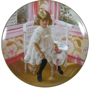 Sandra Kuck Easter At Grandma's Days Gone By Collector Plate Reco with COA 1983 - Picture 1 of 6