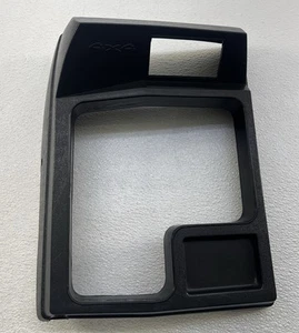 82-94 Chevy GMC S10 Pickup Blazer Jimmy Center Floor 4x4 Shift Bezel OEM Black - Picture 1 of 15