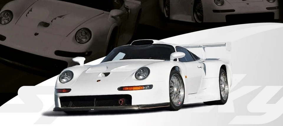 SPARK, PORSCHE 911 GT1 bianco, 1/64,  SPAYO64018 - Immagine 1 di 1