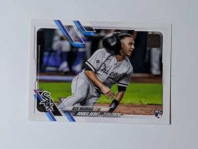 Nick MADRIGAL RC 2021 Topps Update Series #US217 Rookie Debut - Image 1 of 2