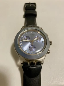 Reloj de cuarzo Swatch Irony Diaphane para hombre cronógrafo "Full Blood" con fecha de funcionamiento. - Imagen 1 de 3