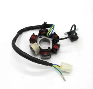  Statore Magneto 6 Bobine 5 Fili 50cc 110cc 125cc 150cc Scooter Ciclomotore Bici ATV Quad - Foto 1 di 5