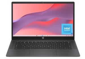 HP Chromebook 14" Laptop Intel N100 8GB RAM 128GB UFS Chrome OS UHD Gray - Picture 1 of 11