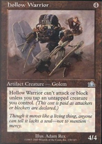 Hollow Warrior - Prophecy #138/143 MTG Magic The Gathering - Image 1 of 1