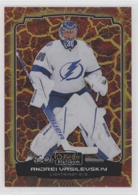 2022-23 O-Pee-Chee Platinum Hot Magma /499 Andrei Vasilevskiy #39 - Image 1 of 2