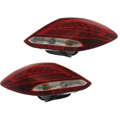 Halogen Tail Light For 2015-2018 Mercedes Benz C300 Driver & Passenger Side CAPA - Image 1 of 4
