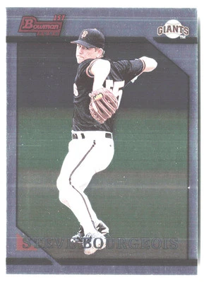 1996 Bowman Foil #230 Steve Bourgeois San Francisco Giants Rookie MM - Image 1 of 2