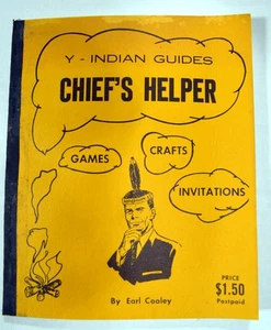 Y-INDIAN GUIDES CHIEF'S HELPER Earl Cooley YMCA Rochester Monroe County 1965 NOS - Picture 1 of 6