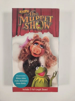 BEST OF THE MUPPET SHOW VHS BRAND NEW SEALED VOL 1 ELTON JOHN JULIE ANDREWS - Image 1 of 4