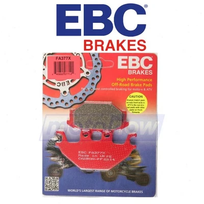 EBC Front X Series Carbon Brake Pads for 2004-2009 KYMCO Mongoose 250 - ss Foto 1 de 4