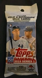MLB 2019 Topps Jumbo Pack 34 Karten insgesamt ungeöffnete Rookie Card? Auto?Relikt??? - Bild 1 von 5