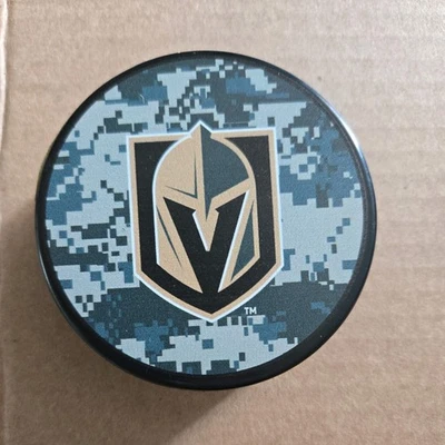 Vegas Golden Knights NHL Military Camoflage Army Puck  T Mobile Exclusive  - Image 1 of 3