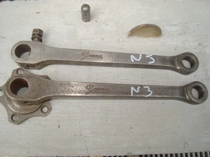 Kurbeln, Ganna Garnitur, Rillen, Oldtimer Fahrräder (NR 3) - Bild 1 von 7