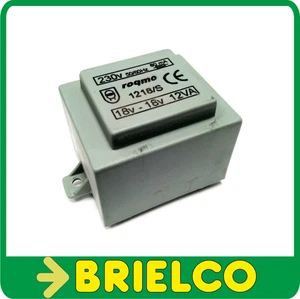 TRANSFORMADOR DE ALIMENTACION ENCAPSULADO 12VA ENTRA 220V AC SALIDA 2X18V BD8259 - Imagen 1 de 3