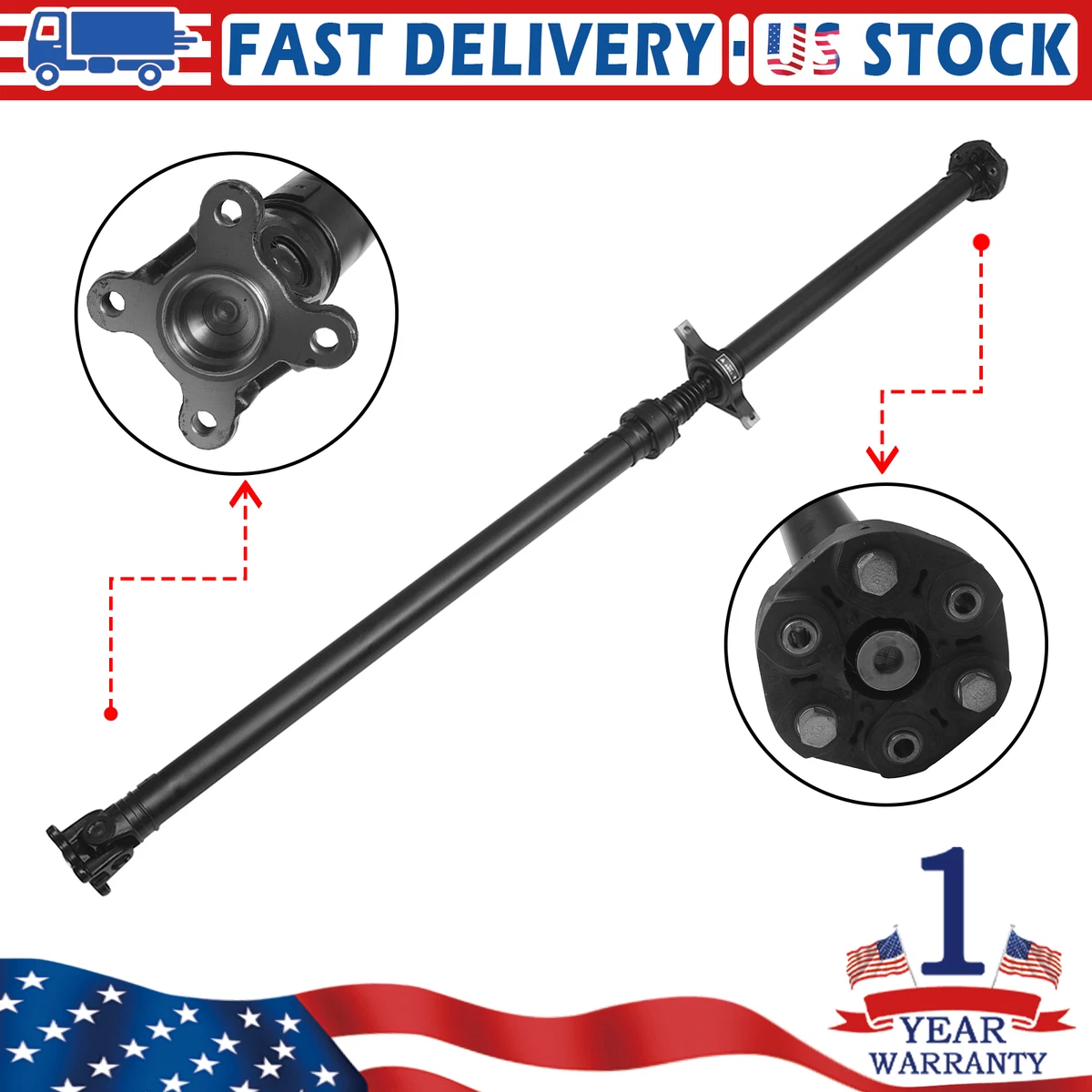 Junta De Disco Flexible Del Eje De Transmisión Trasero Queen | Envío Gratis