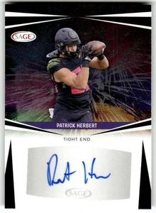 2025 Sage High Series Football - Patrick Herbert - #A-PH Prospect Auto - Bild 1 von 2