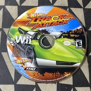 Hot Wheels Track Attack Nintendo Wii SOLO DISCO - Imagen 1 de 2